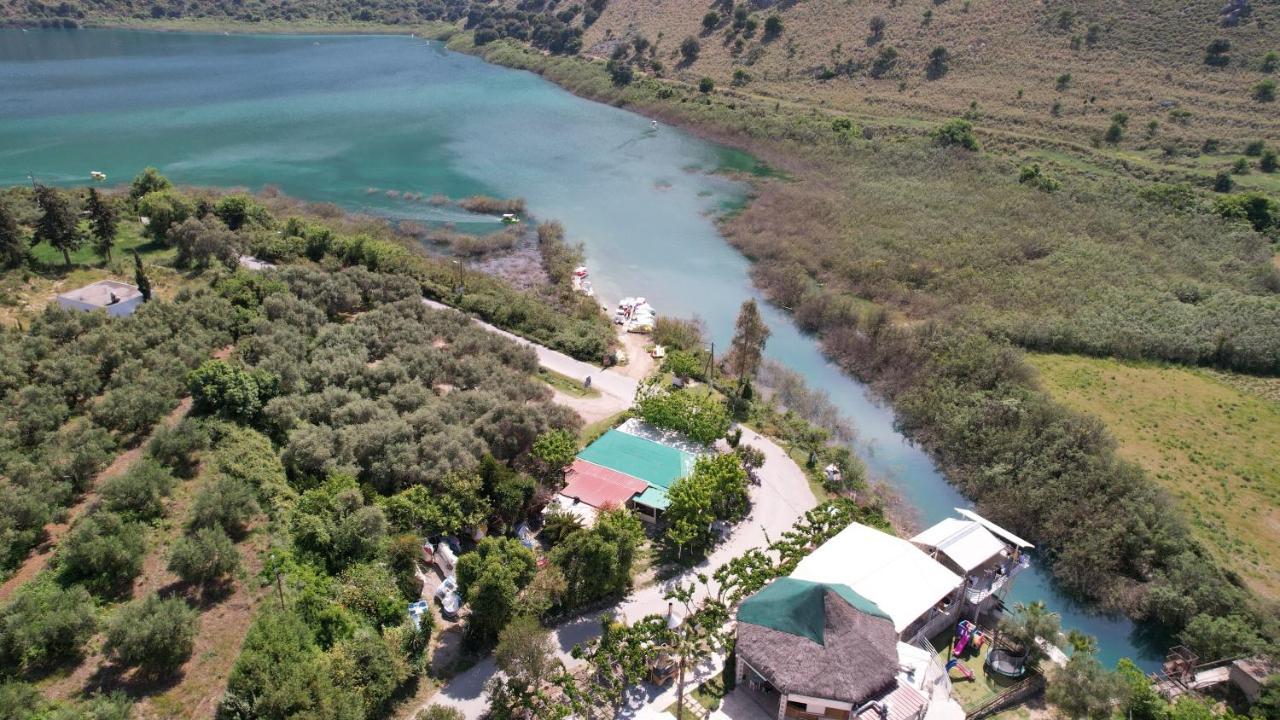 Korissia With Lake View Kournas Exterior photo